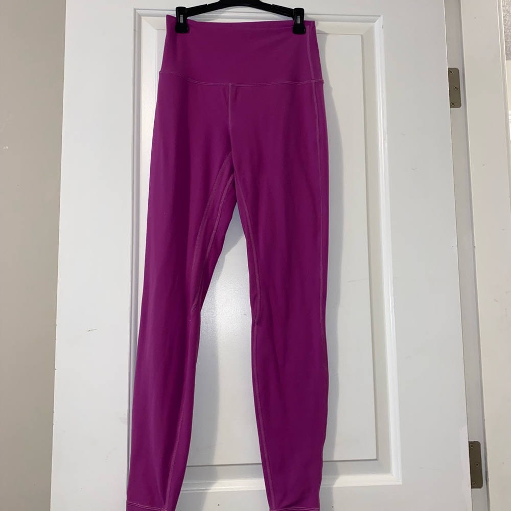 Lululemon Athletica Magenta Leggings *like new